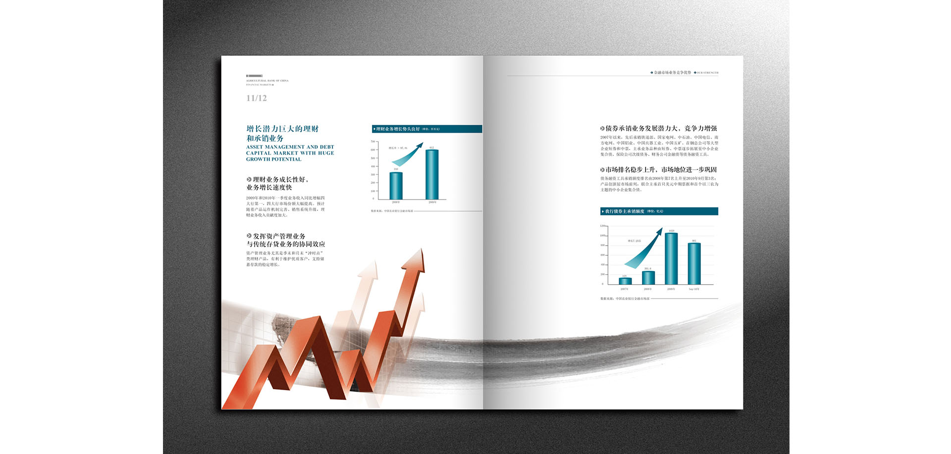 农行公司业务部宣传册